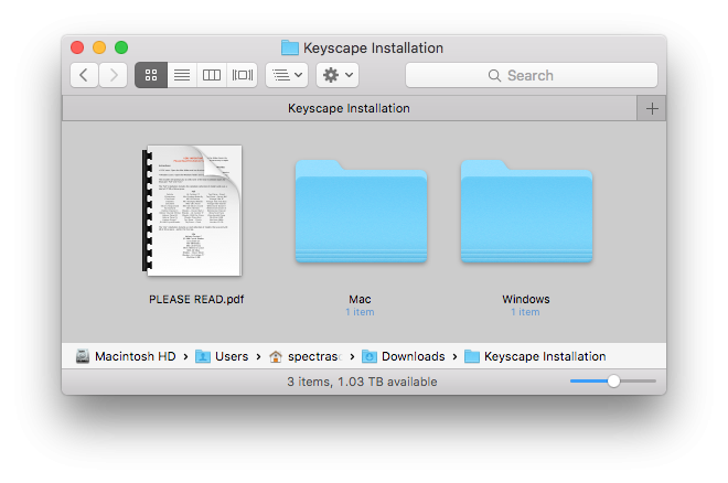 keyscape installer mac